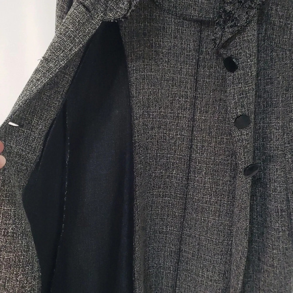 Julian Taylor New York Long Dressy Lightweight Coat Women's Size 10 - Picture 7 of 13